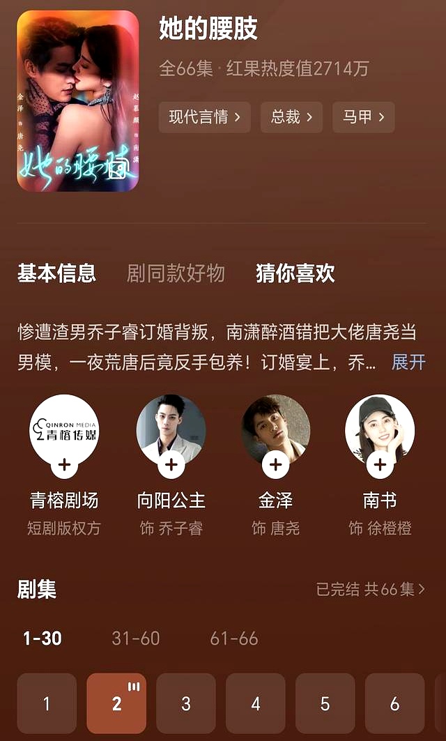 角色颜值高_短剧_短剧剧情脑洞大